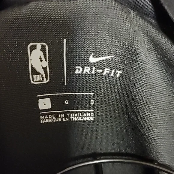 Nike Black and Dark Gray Long Sleeve NBA Finals Top - Picture 3 of 4